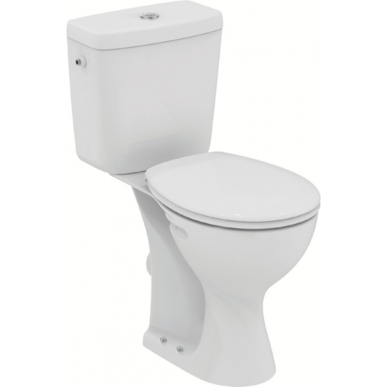 Pack WC ULYSSE Réhaussée H 470 mm Blanc - E 9057 01