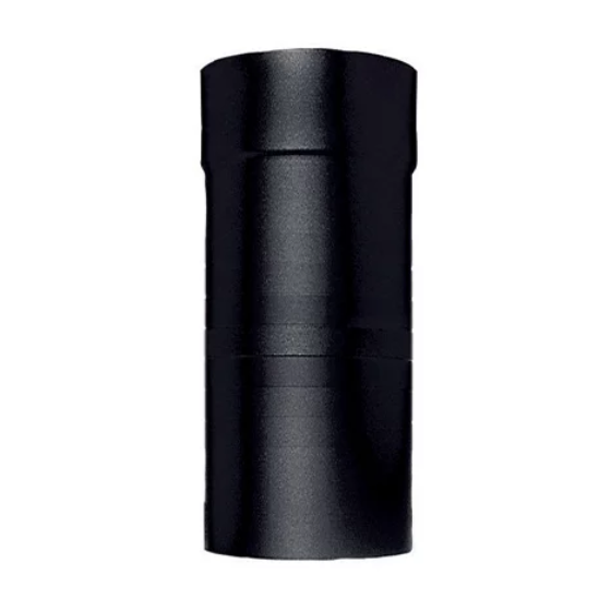 Rallonge tuyau émaillé noir mat Tubest 60-250mm épaisseur 1,2 mm