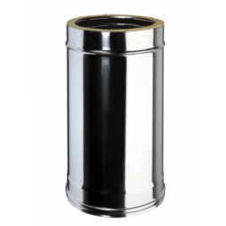 Conduit 0.50 m double paroi isolé 25 mm Tubest