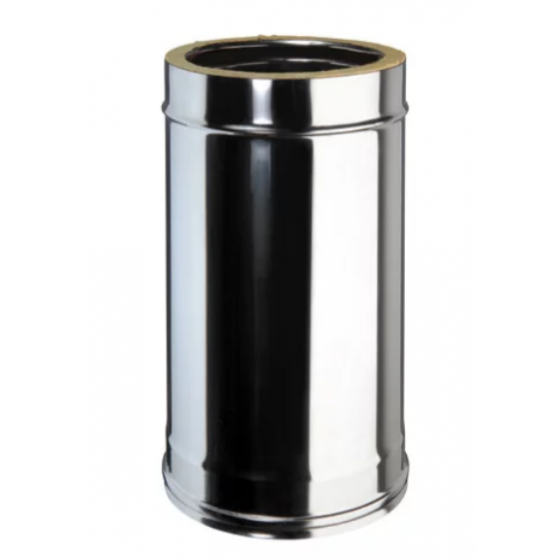 Conduit 0.50 m double paroi isolé 25 mm Tubest DW 25