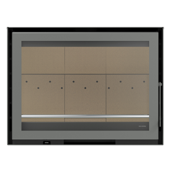 Insert à bois Solzaima 9,8 Kw Iaco Eco 80