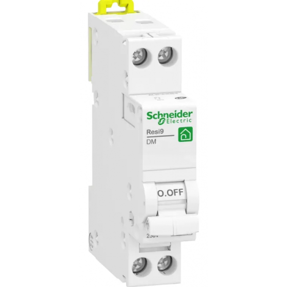 Disjoncteur modulaire Schneider Resi9 peignable 1P N 25A courbe C - R9PFC625