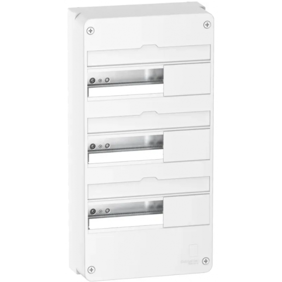 Tableau électrique nu 3 rangées de 13 modules Schneider Resi9 - R9H13403