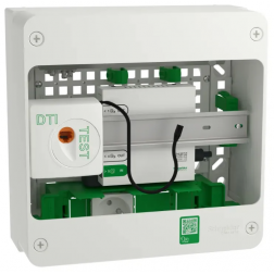 Coffret de communication connect Grade 3TV 4RJ45 Schneider Resi9 - R9H13401VDIXS