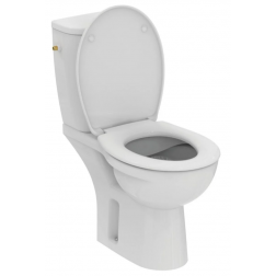 Pack WC NF Ideal Standard Ulysse sans bride en porcelaine blanc - P026701