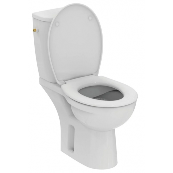 Pack WC NF Ideal Standard Ulysse sans bride en porcelaine blanc - P026701