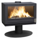 Poêle à bois fonte Elton 12 kW Invicta - P912744