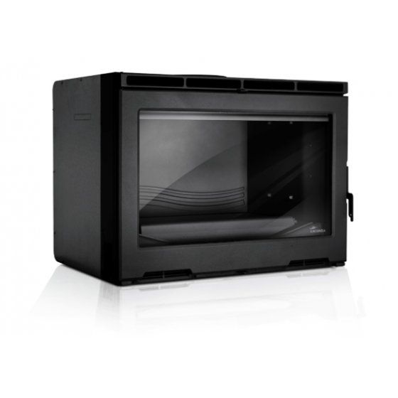 Insert à bois fonte Lacunza Midi 700 7,5 Kw avec ventilateur