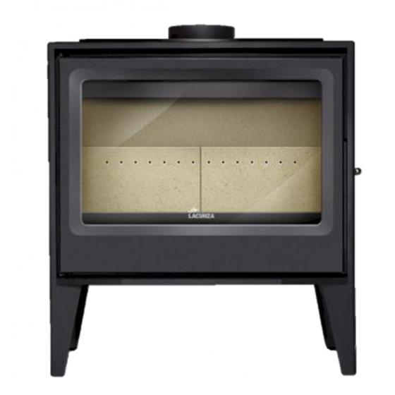 Poêle à bois acier Lacunza Martina 7,5 Kw