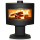 Poêle à bois fonte Lacunza Tarbes 6 Kw