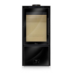 Poêle à bois acier Lacunza Calais 9 Kw