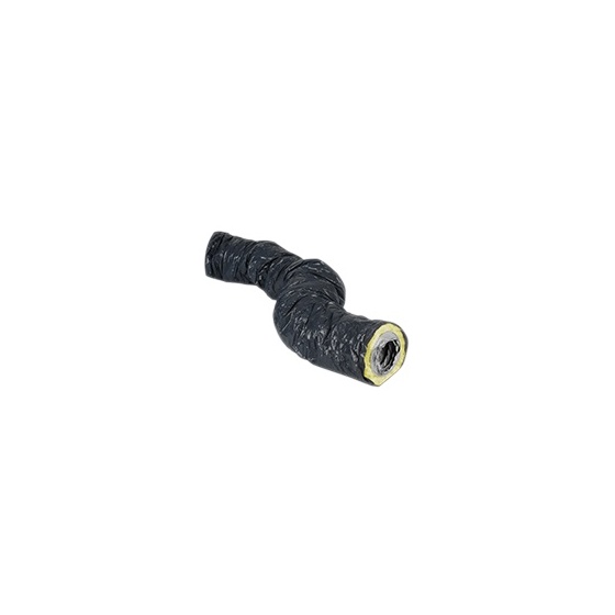Gaine souple PE Isolé laine de verre 25 mm Ø 160 mm - 6 m