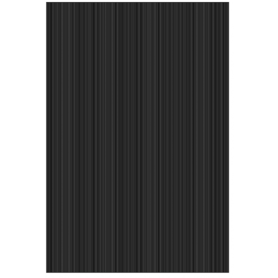 Plaque protection murale LINEAL acier noir givré Dixneuf - 027.10779.82N3