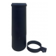 Rallonge télescopique 60 mm - 180 mm noir mat 1.2 mm Tubest