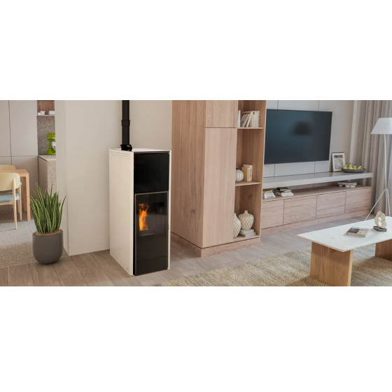 Poêle à granulés hydro étanche Ecoforest HIDROCOPPER 18 kW