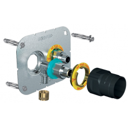 Sortie de cloison PER à glissement Watts Robifix entraxe 50 mm