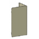 Revêtement inférieur droite blanc n°121 pour Edilkamin BLADE 433950 - R1060840