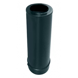 Longueur isolée noir simple paroi / double paroi Tubest