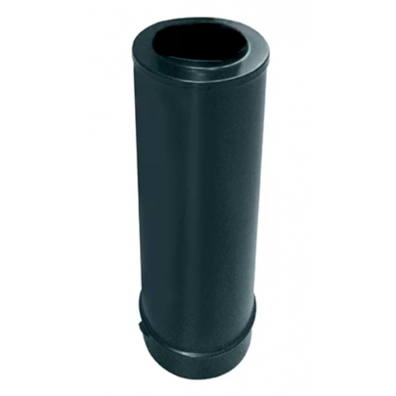 Longueur isolée noir simple paroi / double paroi Tubest