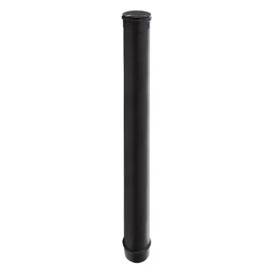 Tuyau évacuation des fumées Ø 80 noir mat Tubest