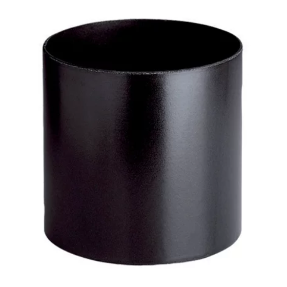 Raccord femelle-femelle émaillé noir mat 1,2 mm Tubest