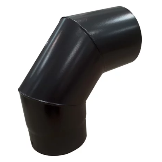 Coude 90° Tubest noir mat 1.2mm