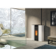 Poêle à granulés Edilkamin étanche EK63 Cell 80 plus 2.8-7.7 kW