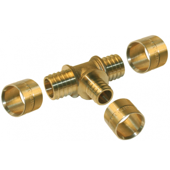 Té Inégal PE 16 / 12 / 16 - Glissement