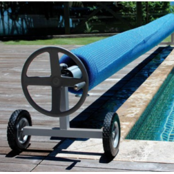 Enrouleur de piscine TBASIC95 DEL en aluminium pour bassin 5 m x 9 m - TBASIC95