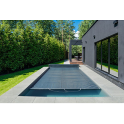 Couverture DEL PREMIUM Alveolaire Bulles 550u Noire Forme Rectangulaire Le m2