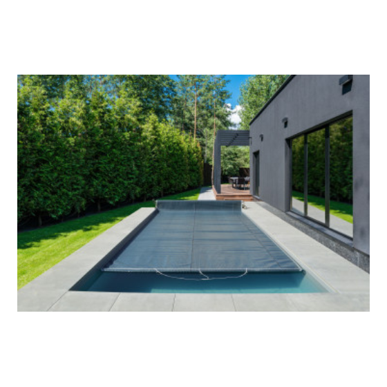 Couverture DEL PREMIUM Alveolaire Bulles 550u Noire Forme Rectangulaire Le m2