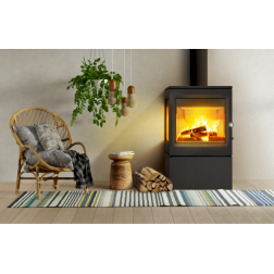 Poêle à bois fonte Lacunza Garde 7.5 Kw