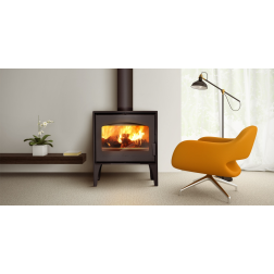 Poêle à bois fonte Lacunza Calpe 8.5 Kw