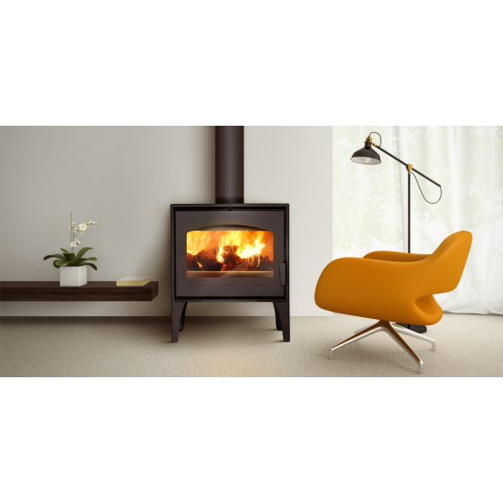 Poêle à bois fonte Lacunza Calpe 8.5 Kw