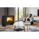 Poêle à bois fonte Lacunza Leon 8.5 Kw