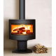 Poêle à bois fonte Lacunza Tarbes 6 Kw