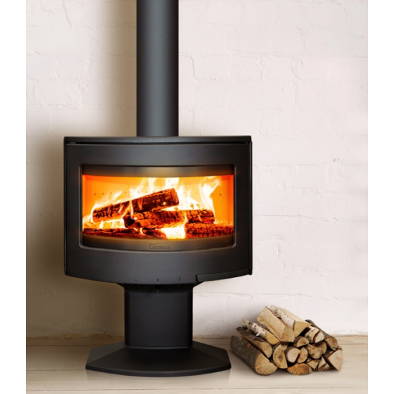 Poêle à bois fonte Lacunza Tarbes 6 Kw