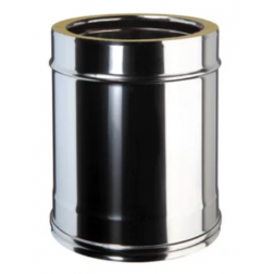 Conduit rigide 0.33 cm double paroi isolé Tubest