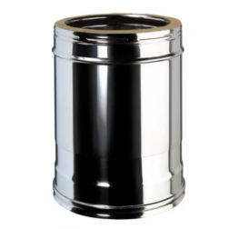 Conduit rigide ajustable double paroi isolé Tubest 257 à 390 mm