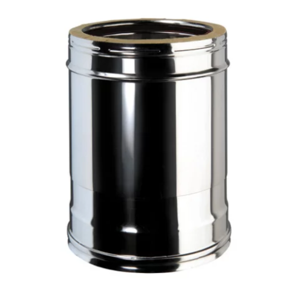 Conduit rigide ajustable double paroi isolé Tubest 257 à 390 mm