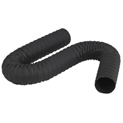 Flexible noir 1 mètre pour amenée d'air frais