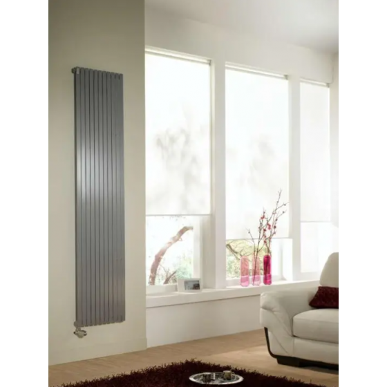Radiateur chauffage central Acova ALTAI Vertical Simple Noir mat - HY -200-061C