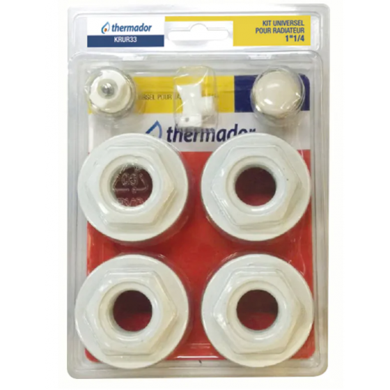 Kit Ø 1" pour Radiateur Fonte /Alu