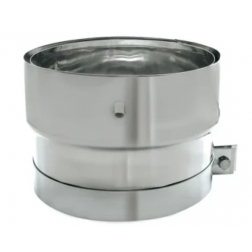 Raccord foyer simple départ sur buse de l'appareil