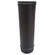Conduit rigide 1.00 m double paroi isolé Tubest noir mat