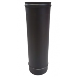 Conduit rigide 1.00 m double paroi isolé Tubest noir mat