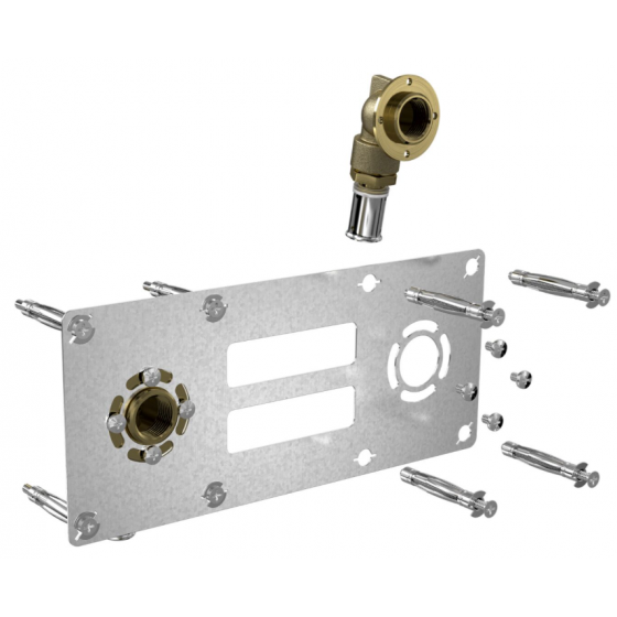Sortie de cloison multicouche Robifix MC à sertir entraxe 150 mm Watts