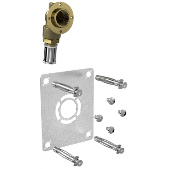Sortie de cloison multicouche Robifix MC mono à sertir Ø 16 mm Watts - 008868