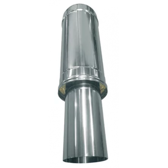 Longueur 1m double paroi isolé sans haubanage Tubest