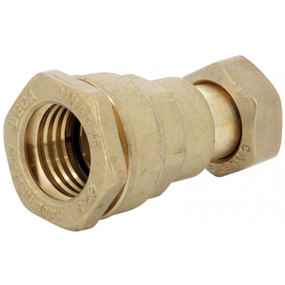 Raccord Droit Ecrou Prisonnier PE